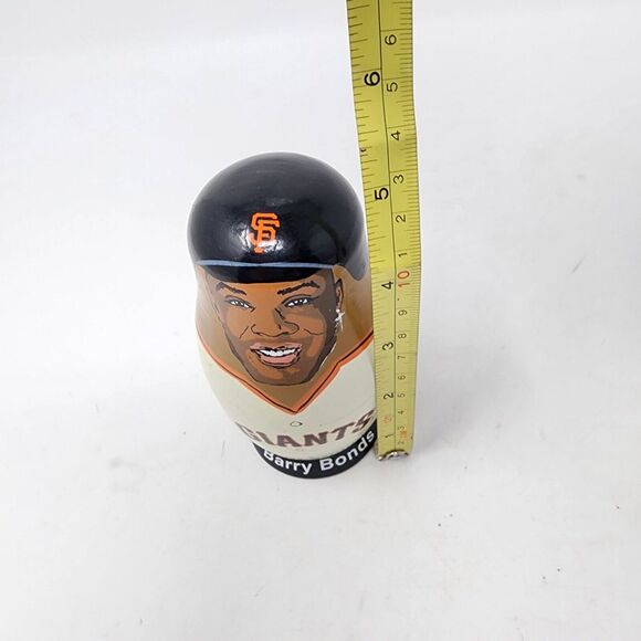 Barry Bonds SF Giants Pirates Devils Russian Nesting Dolls Babooshkah 2003 Read - Picture 6 of 14
